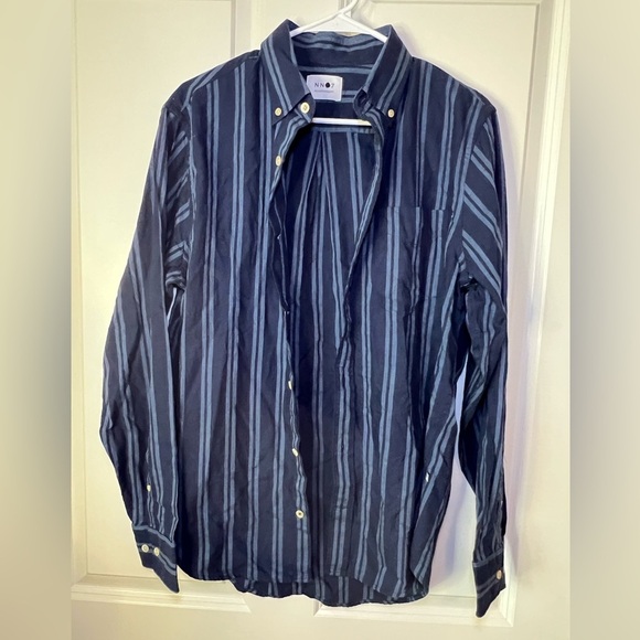 Nn.07 Other - Men's Blue Striped Shirt